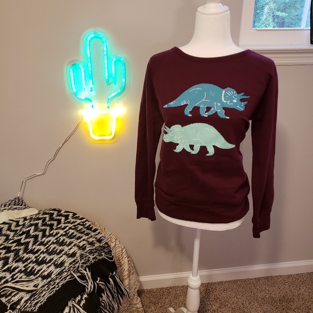 🦖 Modcloth Dinosaur Sweater- Size M 🦖